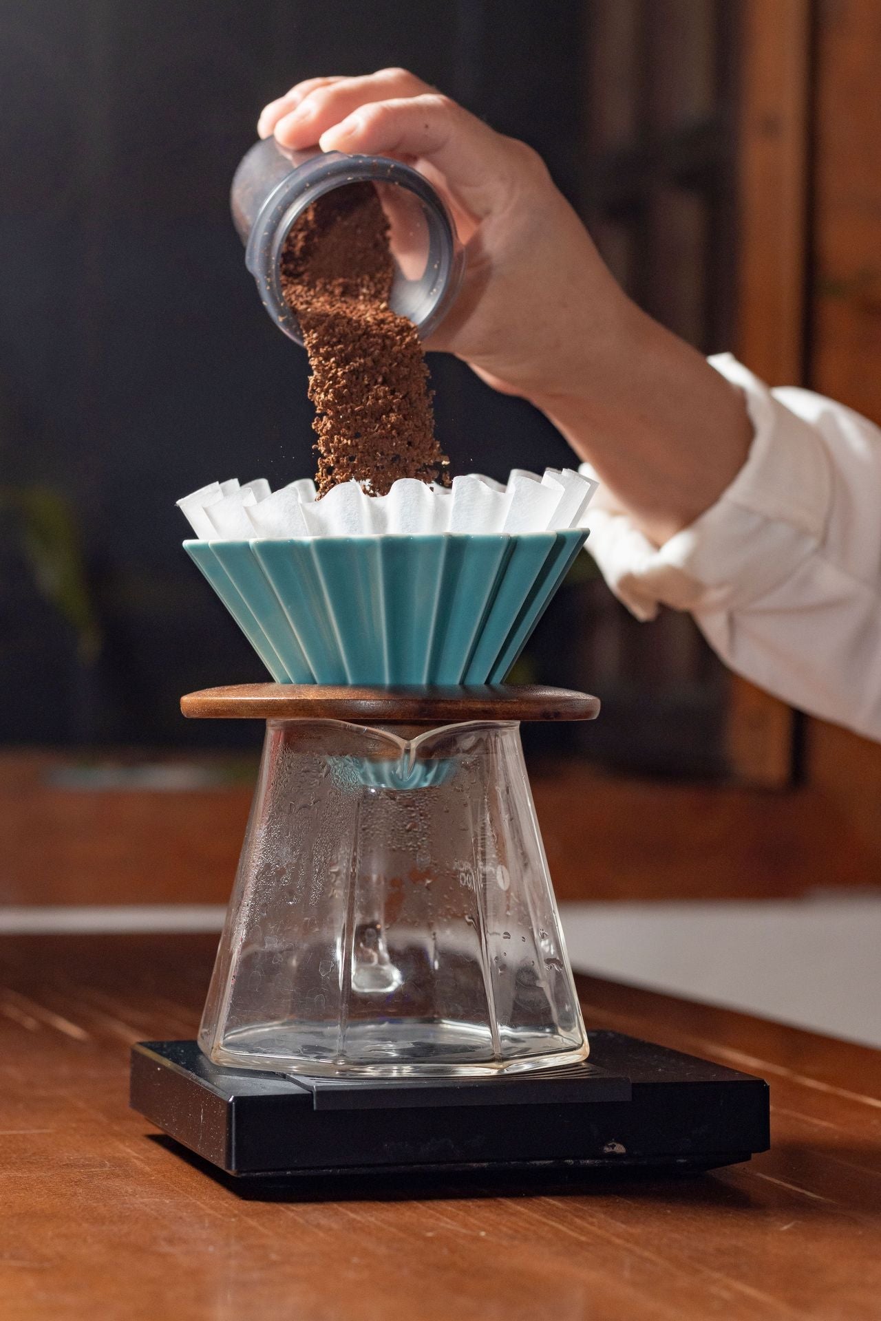 Como preparar o HUMANO Decaf no V60